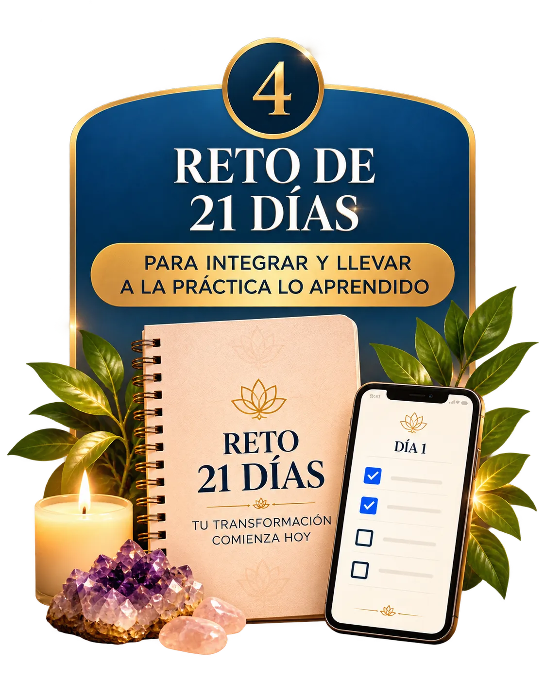 Bono 4: Reto de 21 días para integrar y llevar a la práctica lo aprendido.